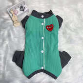 宠物泰迪狗冬款 护肚四脚加绒加厚衣棉服法牛小鹿无毛猫雪纳瑞柯基