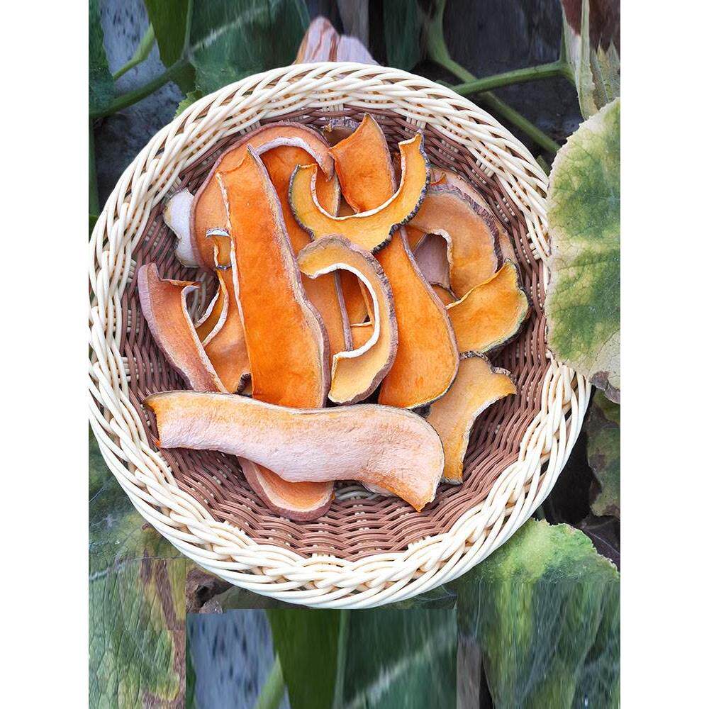 生南瓜干皮条窝瓜农家自晒脱水干货铁锅炖食材500g干南瓜片新鲜