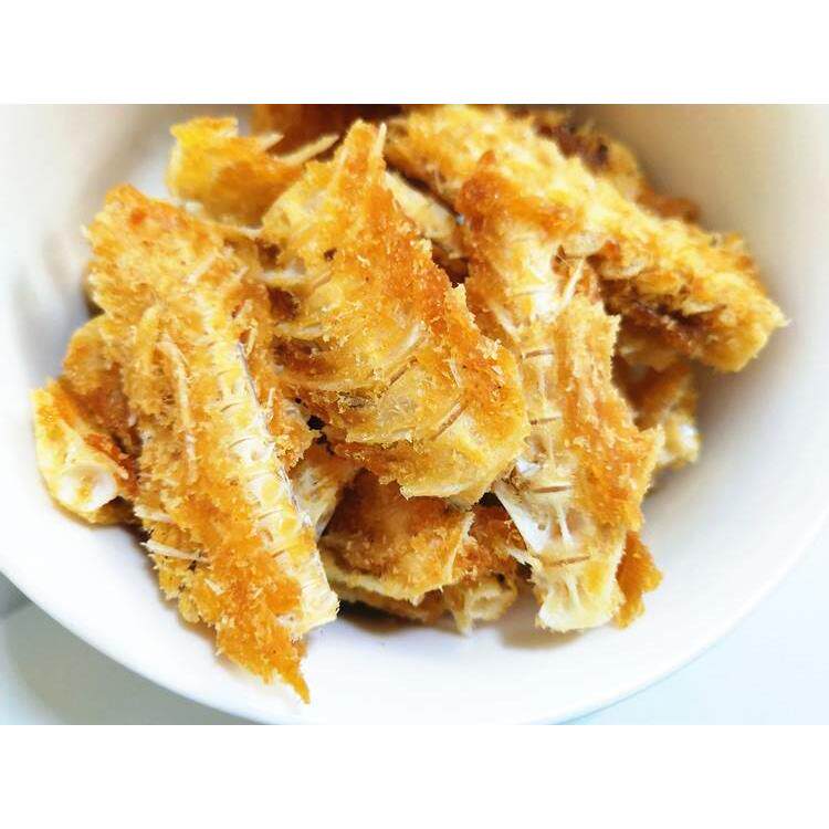 即食香酥鱼骨头烤鱼排骨油炸鱼刺