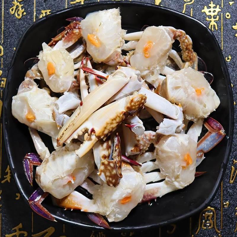宁波舟山风味蟹股830g红膏呛蟹