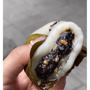 叶儿粑四川特产黑芝麻甜糯米粑粑怀远三绝营养早餐孕妇儿童零添加