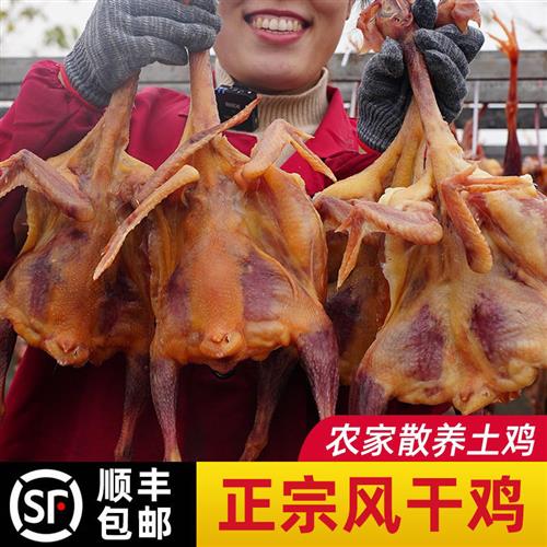 湖北特产风干鸡洪湖腊鸡整只农家腌制散养土鸡咸鸡腊味腊肉年货