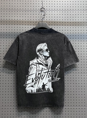 Evolution深圳应援款2026谢霆锋进化演唱会短袖t恤上衣纯棉短袖