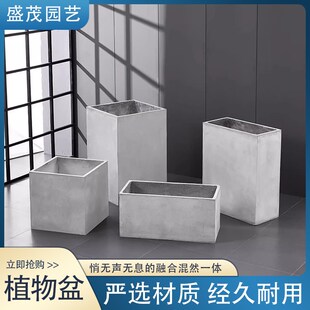 露台花箱户外成品花m池外摆围栏咖啡厅隔断花槽餐厅金属花坛可移