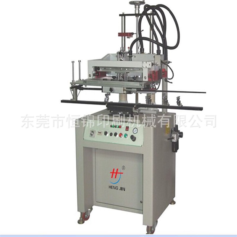 长杆曲面丝印机 鱼杆圆管钢管丝印机 可套色圆面丝网印刷机直销