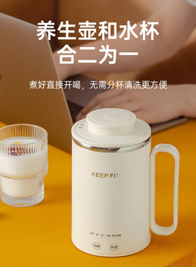 电热水杯小型便i携式可烧水壶迷你旅行杯子煮粥杯自动电加热保温