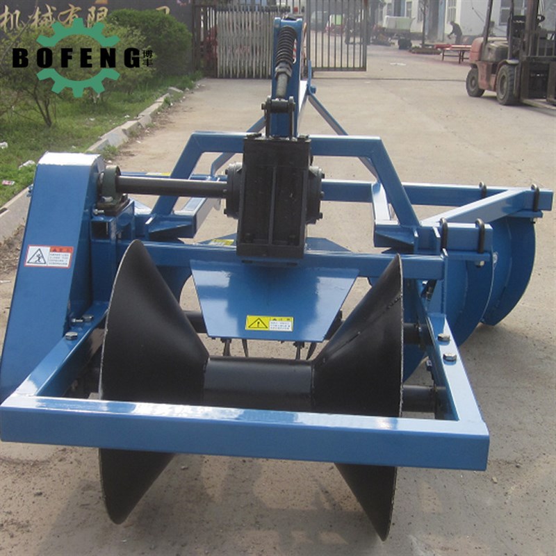 厂家供应水田稻田筑埂机 拖拉机后带的水田旱田两用的打埂机