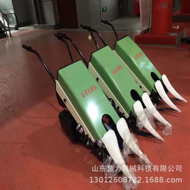 韭菜收割机电动充电汽油厂价直销单人操作小型留茬收割一体机