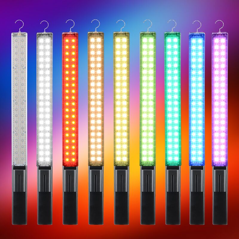 led摄影灯手持补光灯棒外拍rgb染色冰灯光