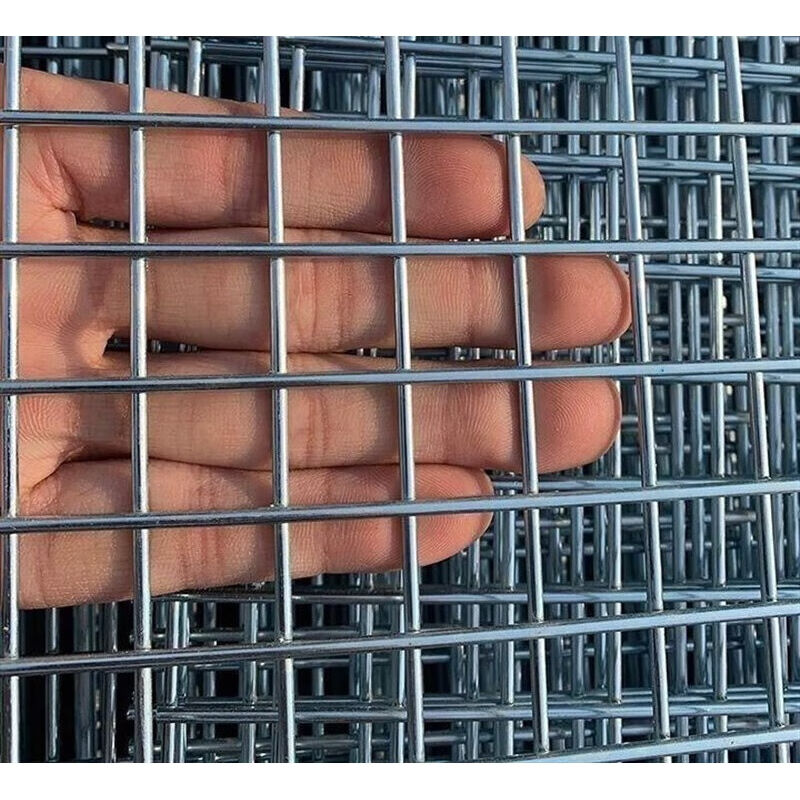 钢筋网片镀锌铁丝网片围栏小孔加粗养L殖网狗笼养殖建筑钢筋长