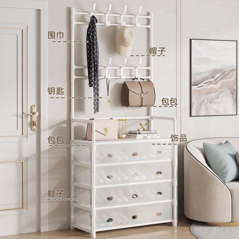 门口简易b鞋架家用室内多层防尘省空间结实居家入户W收纳鞋帽一体,住宅家具,折叠/组合鞋架,淘宝优惠券,粉丝福利购,淘宝优惠卷