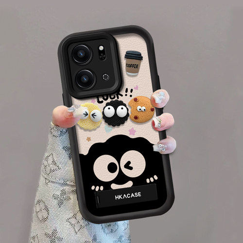 荣耀play系列咖啡煤球手机壳