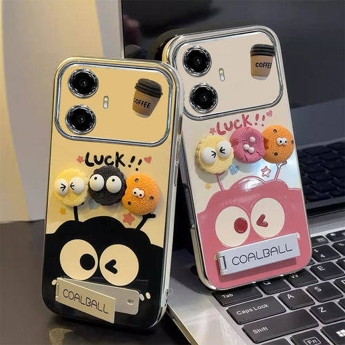 适用荣耀系列煤球手机壳