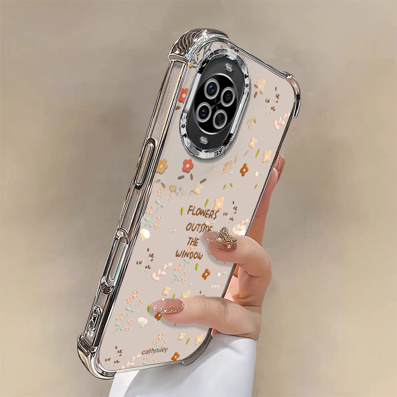 适用华为nova系列满屏碎花手机壳