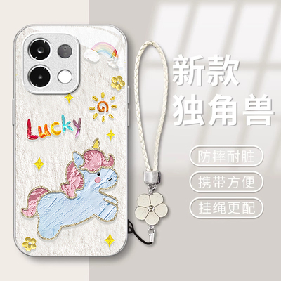 适用OPPOK系列独角兽手机壳