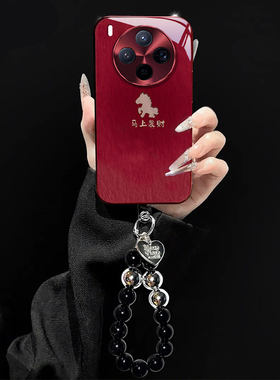 适用X300马上发财vivox200promini手机壳x100pro国风x90s玻璃x80新款x70马年女X60防摔保护套全包外壳本命年