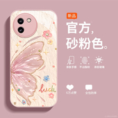 适用vivoy200i手机壳新款 y78花朵蝴蝶y100防摔y77e可爱女y76s网红y53s简约y52s金属玻璃y35高级y33s镜头全包
