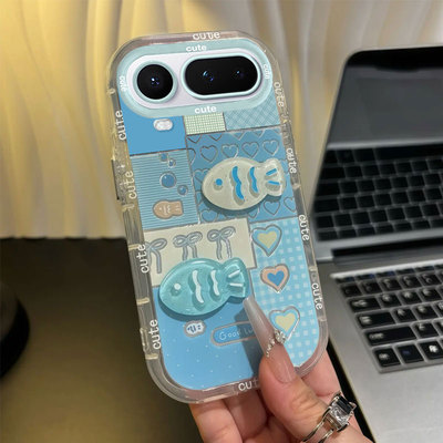 适用荣耀magic8系列小鱼手机壳