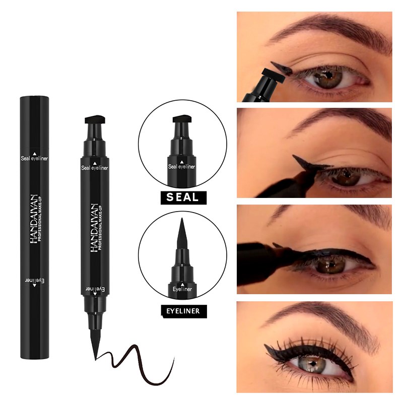 速发2 End Liquid Eyeliner Stamp Pencil Black Eye Liner Pen