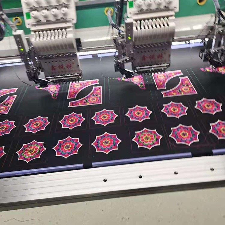 花样电脑刺绣机鞋面鞋帮皮带表带皮具自动缝纫设备电脑绣花机