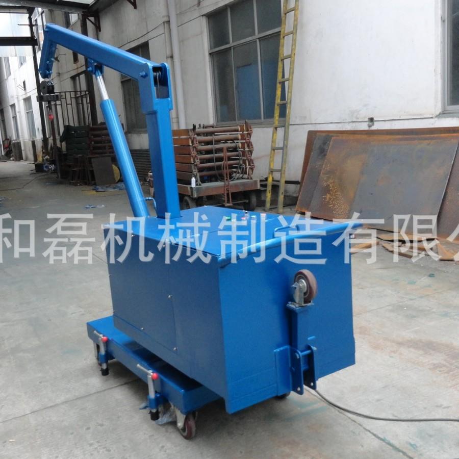 生产QY800手推微型吊车手推旋转吊车模具吊车移动吊机