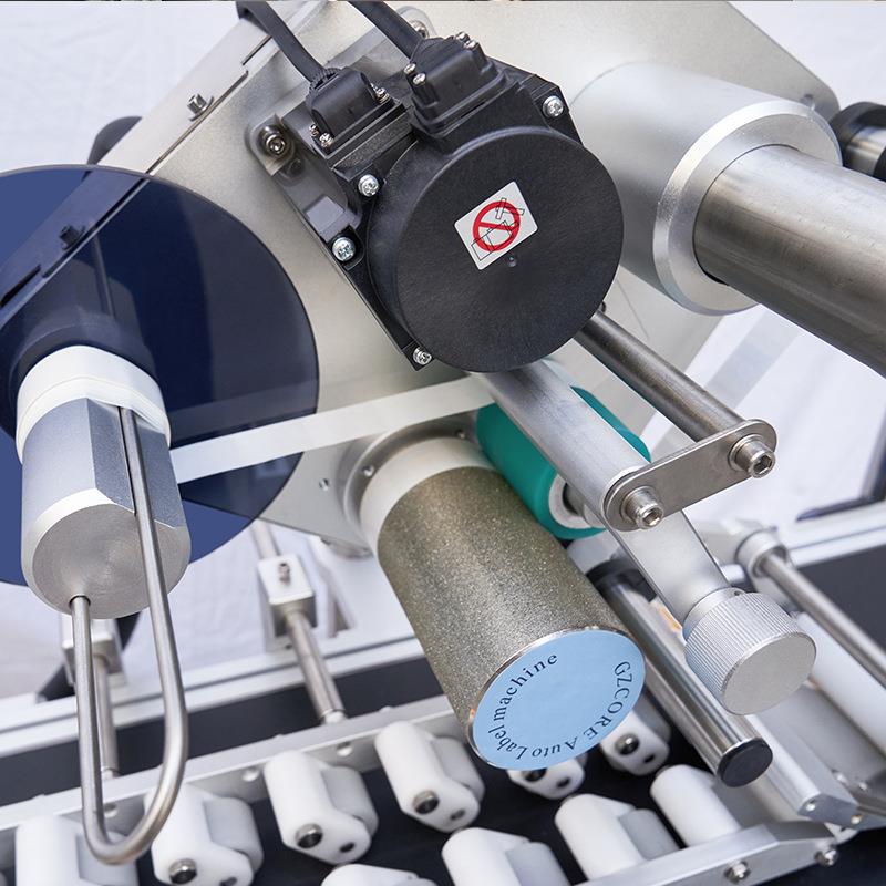 厂家全自动滚筒平面贴标机纸箱纸袋标签贴塑料化妆品盒贴标设备