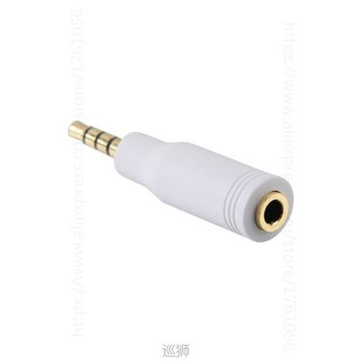 网红3.5mm  4 pole Male to 3.5mm  3 pole Female Jack Stereo A