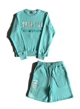 Trapstar连帽卫衣短裤套装Shanier Decoding 2.0美式街头uk drill