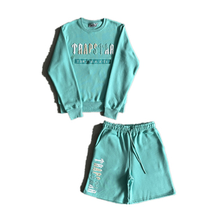 Trapstar连帽卫衣短裤套装Shanier Decoding 2.0美式街头uk drill