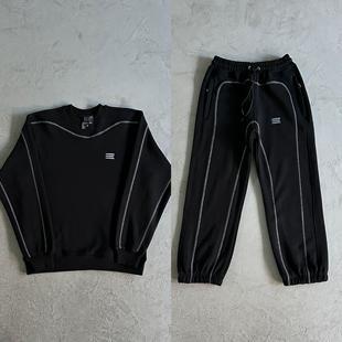 Kroen运动套装 Business 高品质潮流圆领刺绣卫衣卫裤 新款 Attire