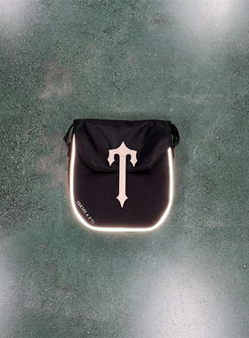 Trapstar高质量excursion COBRA T BAG新款金属标小方包斜挎包UK