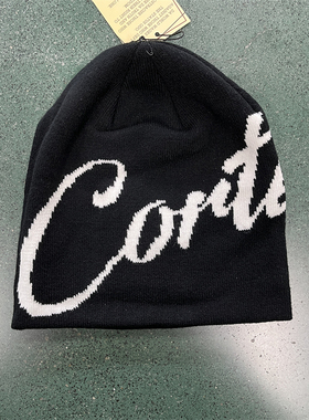 Corteiz恶魔岛Demon Printed Beanie街头嘻哈滑板字母针织棉冷帽