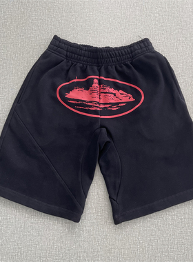 Corteiz恶魔岛Alcatraz Basic Shorts大LOGO美式高街潮流休闲卫裤