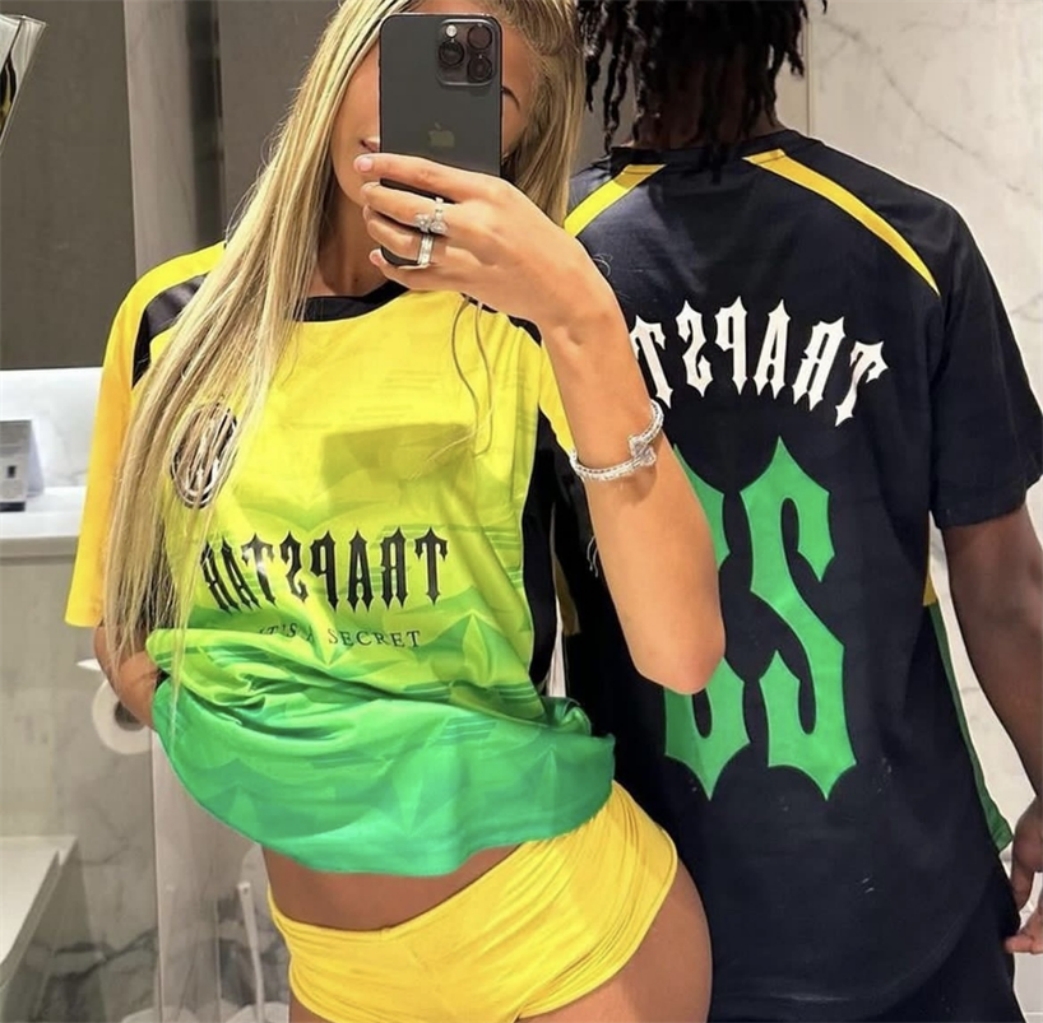 23足球短袖T恤Trapstar男女同款