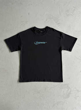Trapstar hyperdrive tee刺绣小标短袖T恤纯棉休闲街舞美式上衣UK