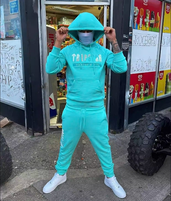 毛圈绒科技拉链卫衣套装Trapstar