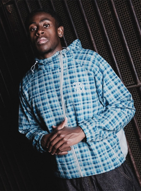 Mertra 新款时尚连帽 Asymmetrical Jacket 男女秋季百搭休闲夹克