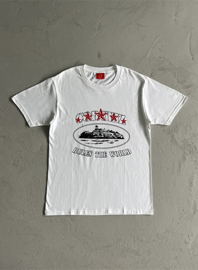 Corteiz Alcatraz star Tee 45星星短袖T恤drill风美式宽松打底衫