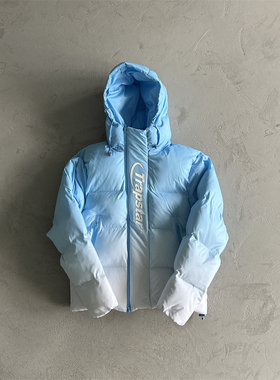 Trapstar Gradient Puffer Jacket男士胸前TS技术夹克UK原创高品