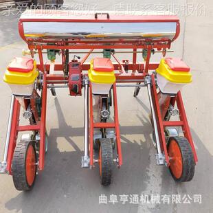 固安县精三行玉米播机 悬浮HT-BZJ式玉米大种豆播机 免耕施肥播种