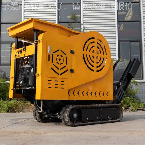 Hig带hto履式可pCGO移动机全液压鄂式碎石 出口欧洲工程建筑破碎