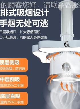 直式棋牌室SJF-S238吸烟灯高无端助人麻将房排麻将机空气净自化器