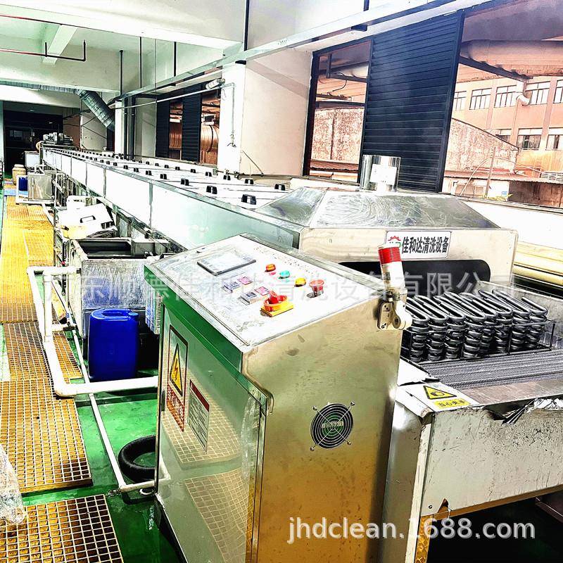 镀锌管除油除灰超波清件洗烘干线 保非标定制声环JHD-5028自动清