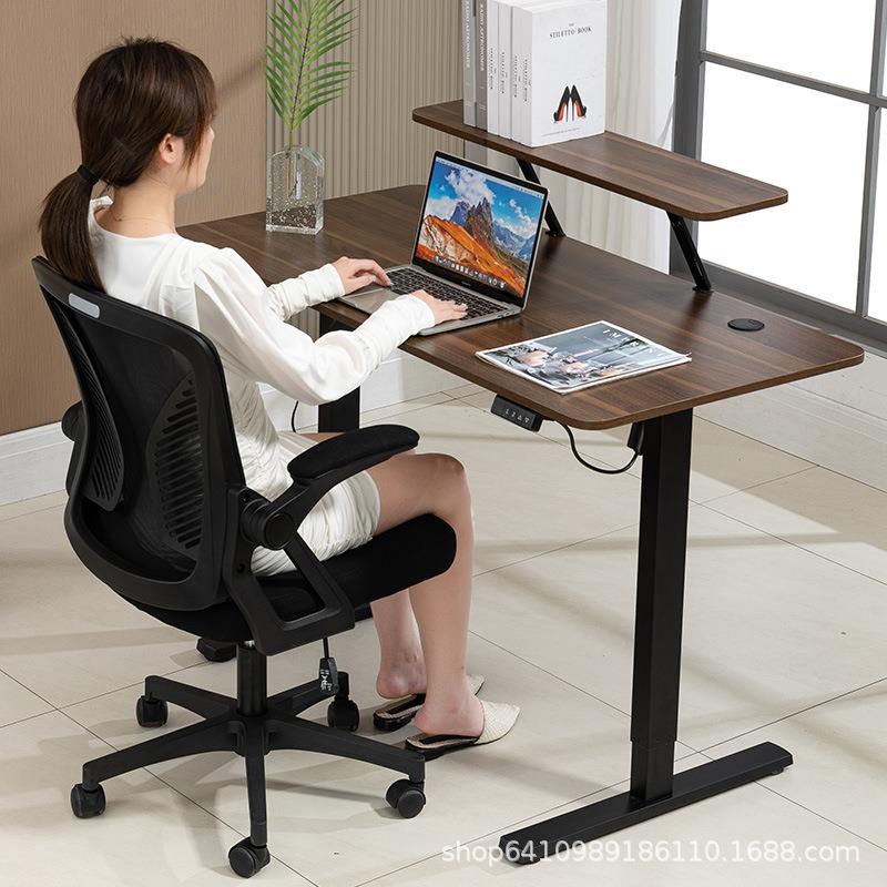 电动升降桌智子电脑桌可升桌降电机电竞家用TOL学习办公书桌能工