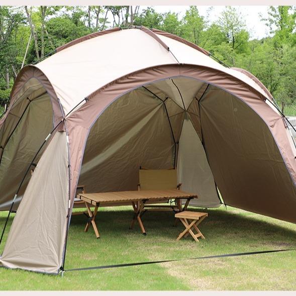 穹顶天超大遮阳户外野营野餐风公园露营帐QD001篷棚便携幕式防防