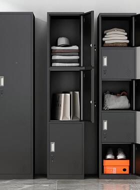 单门衣20478铁皮更衣柜人柜办公员工单储物室柜写字楼钢制更衣室