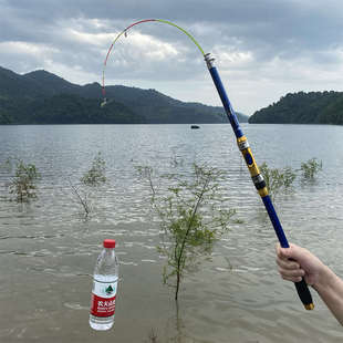 中软28调先径1.3七彩软尾小矶竿海竿远投竿抛竿甩杆灵敏竿稍鲫鱼