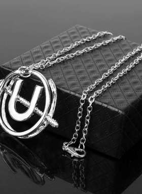 新款Ghostbusters捉鬼敢死队项链创意个性U型螺丝钉吊坠锁骨链