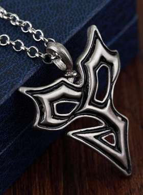 FINALFANTASY狼头克劳德少年帝达三角项链