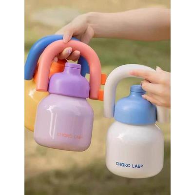 chakolab和序水杯保温杯拎拎壶吸管杯不锈钢杯子大肚水壶女大容量